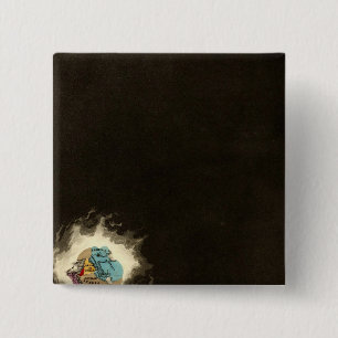 The Exodus of The Israelites 1491 BC 15 Cm Square Badge