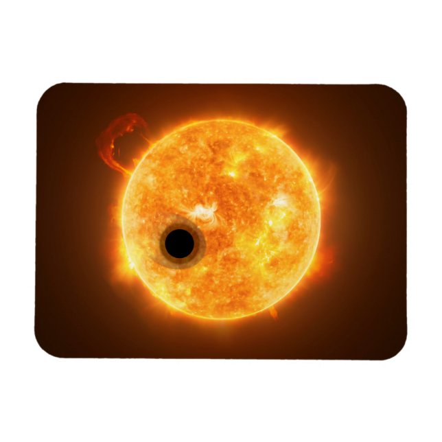 The Exoplanet Wasp-107b Is A Gas Giant Magnet (Horizontal)