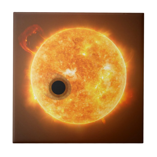 The Exoplanet Wasp-107b Is A Gas Giant Tile (Front)