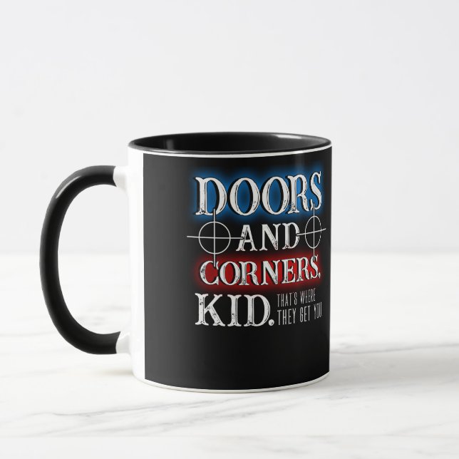 The Expanse Doors and Corners Mug (Left)