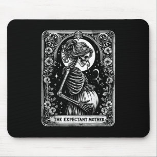 The Expectant Mother Halloween Pregnancy Pregnant Mouse Mat