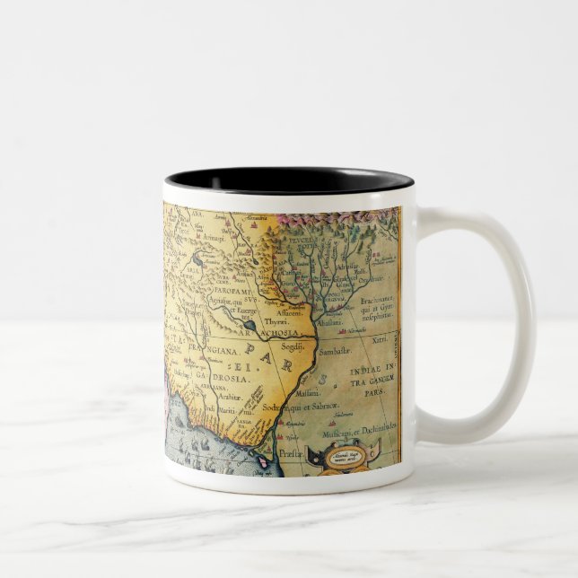 The Expedition of Alexander the Great Two-Tone Coffee Mug (Right)