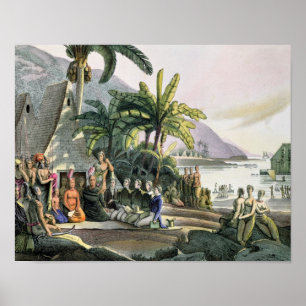 The Expedition Party and King Kamehameha I Poster