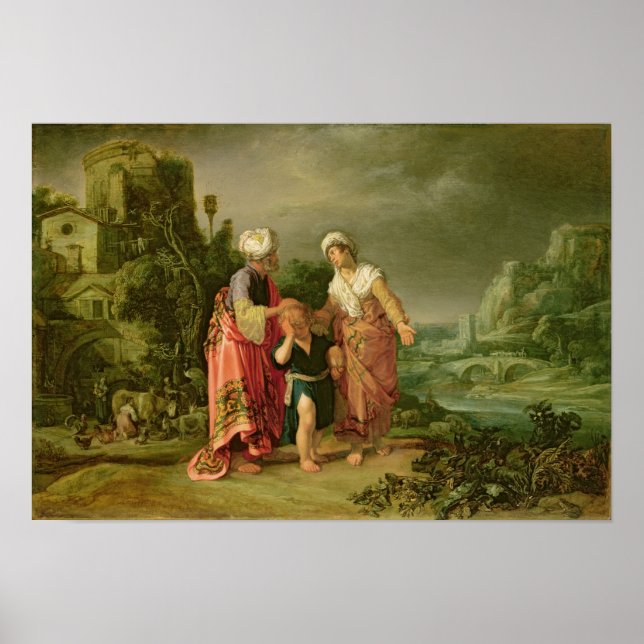 The Expulsion of Hagar, 1612 Poster (Front)