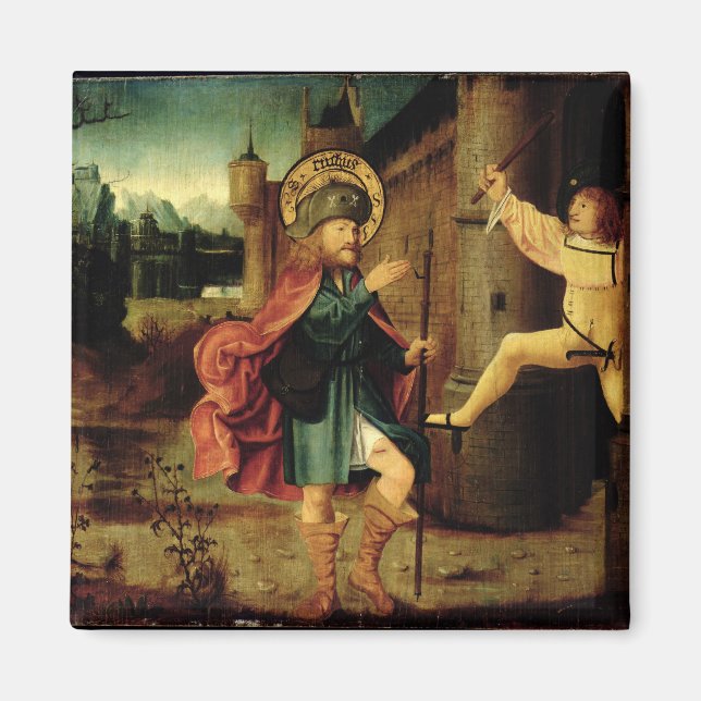 The Expulsion of Saint Roch from Rome Magnet (Front)