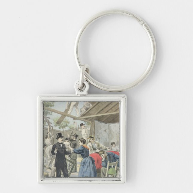 The Expulsion of the Poor from the Slums Key Ring (Front)
