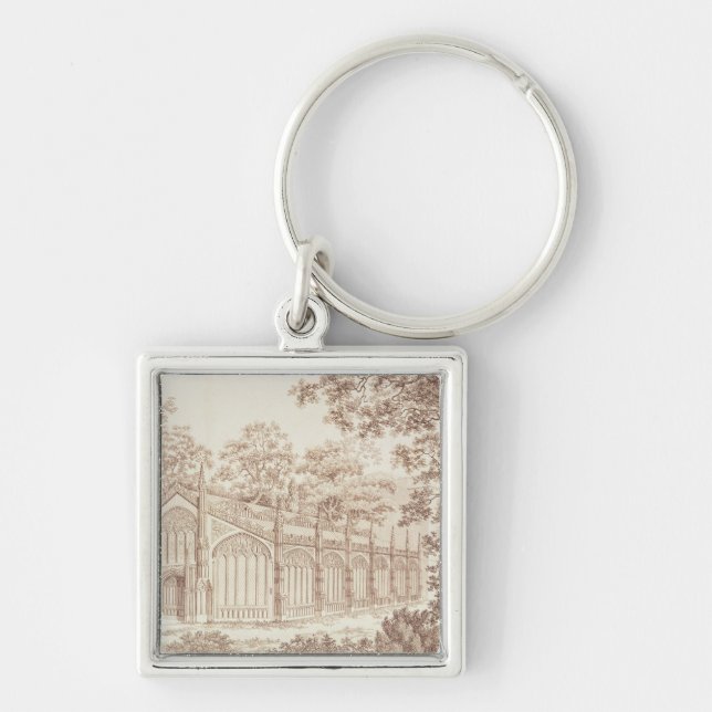 The Exterior of Prince of Wales's Conservatory Key Ring (Front)
