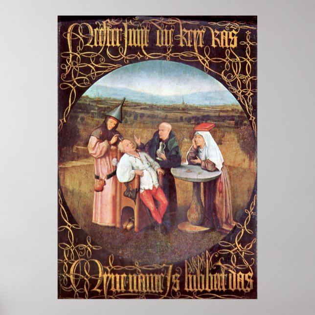 The Extraction of the Stone of Madness Poster (Front)