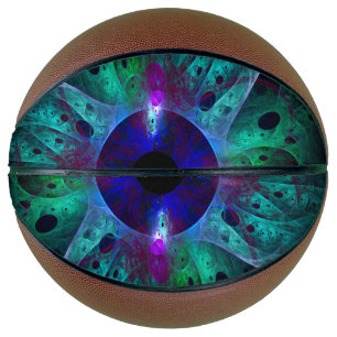 The Eye Abstract Art Basketball