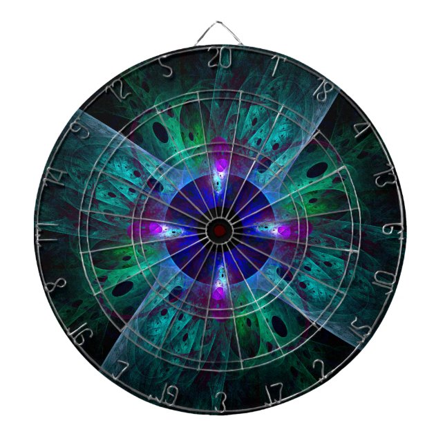 The Eye Abstract Art Dartboard (Front)