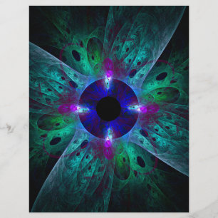 The Eye Abstract Art Flyer