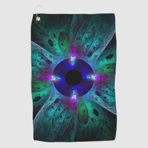 The Eye Abstract Art Golf Towel