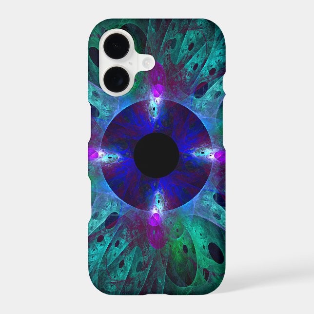 The Eye Abstract Art iPhone Case (Back)