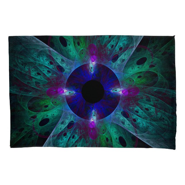 The Eye Abstract Art Pillowcase (Front)