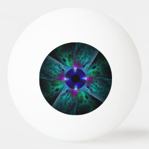 The Eye Abstract Art Ping Pong Ball