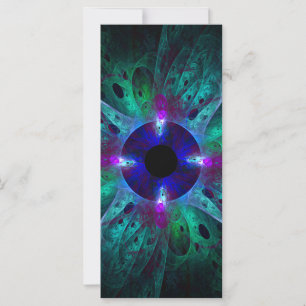The Eye Abstract Art Rack Card