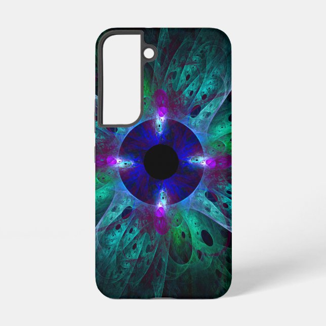 The Eye Abstract Art Samsung Galaxy S22 Case (Back)