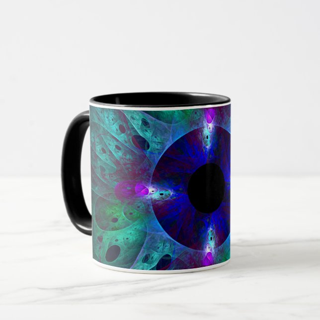 The Eye Abstract Coffee Mug (Front Left)