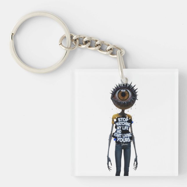The Eye And Word Collection Key Ring (Front)