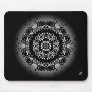 the eye - hunting abstract pattern mouse pad