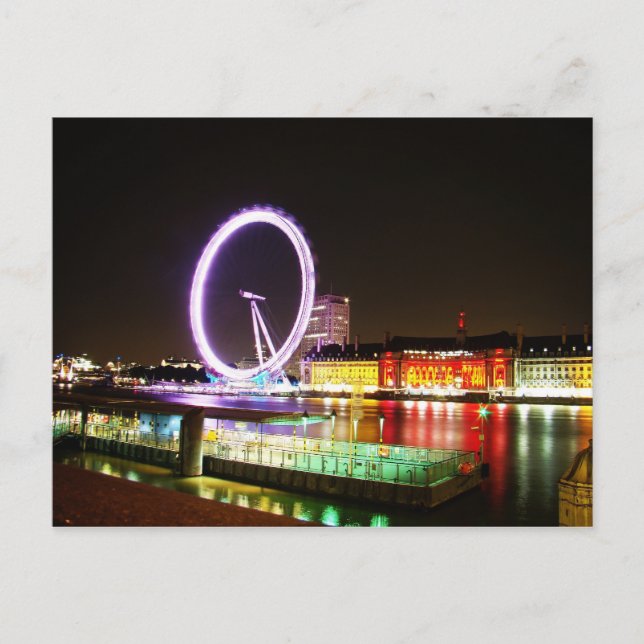 The Eye in colours Postcard (Front)