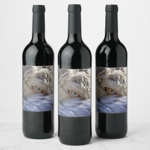 The Eye of a Pelican Wine Label