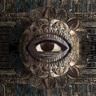 The Eye of Ancient Egypt Canvas Print