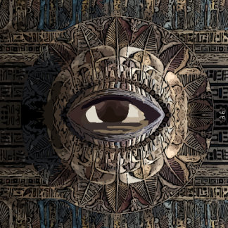 The Eye of Ancient Egypt Canvas Print
