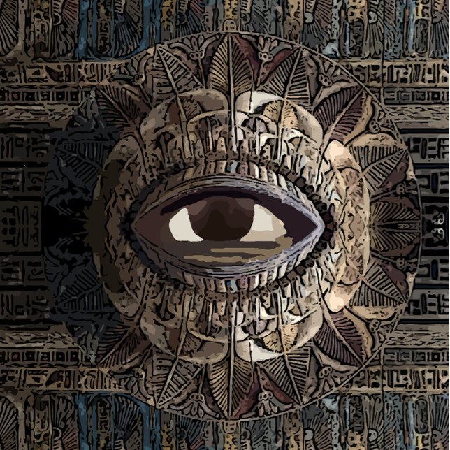 The Eye of Ancient Egypt Canvas Print (Creator Uploaded)