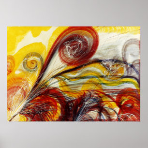 The Eye of God by Georgiana Houghton Poster