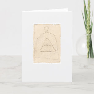 The Eye of God or Providence Card