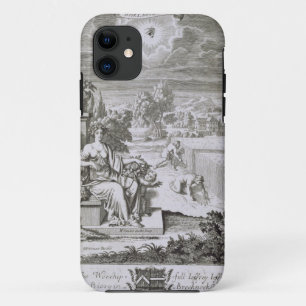 The Eye of God Watches the Harvest, illustration f iPhone 11 Case
