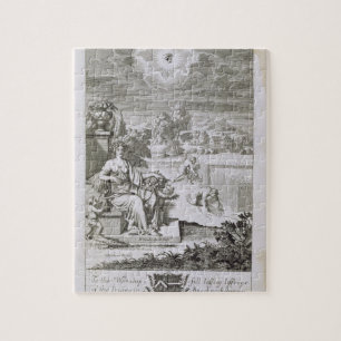 The Eye of God Watches the Harvest, illustration f Jigsaw Puzzle