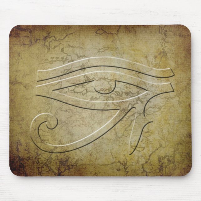 The Eye of Horus - embossed look Mouse Mat (Front)