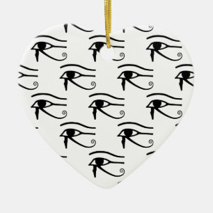 The Eye Of Horus Pattern Ceramic Tree Decoration