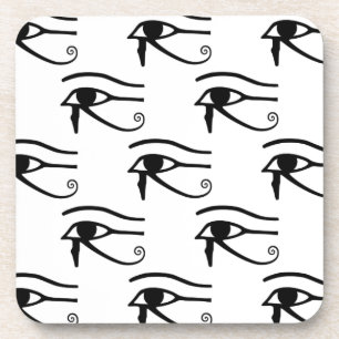 The Eye Of Horus Pattern Coaster