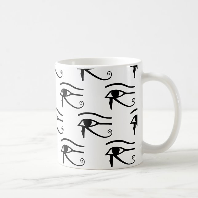 The Eye Of Horus Pattern Coffee Mug (Right)