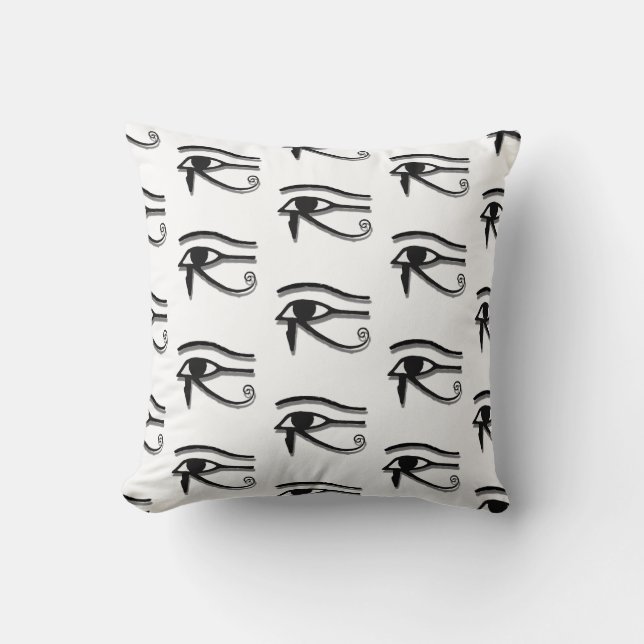The Eye of Horus Pattern Decor Cushion (Front)