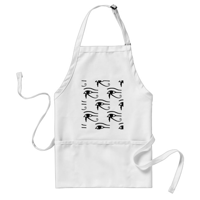 The Eye Of Horus Pattern Standard Apron (Front)