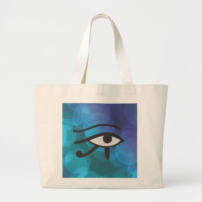 The Eye of Huros. Large Tote Bag (Front)