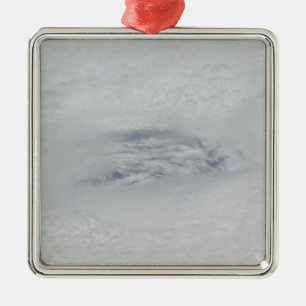 The eye of Hurricane BIll Metal Tree Decoration