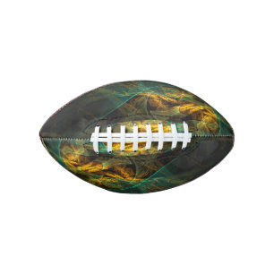 The Eye of the Jungle Abstract Art American Football