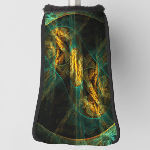 The Eye of the Jungle Abstract Art Golf Head Cover