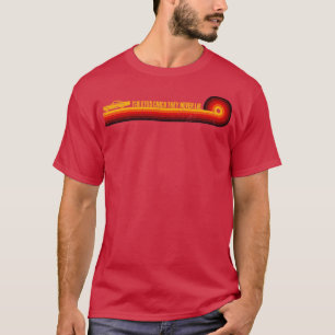The Eyes Chico They Never Lie Retro Stripes Funny T-Shirt