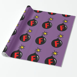 the f-bomb wrapping paper