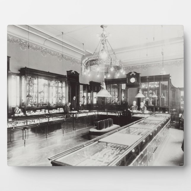 The Faberge Emporium (b/w photo) Plaque (Front)