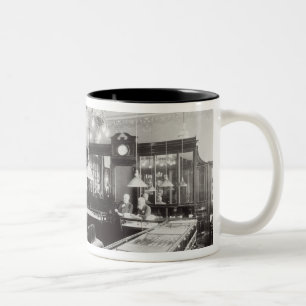 The Faberge Emporium (b/w photo) Two-Tone Coffee Mug