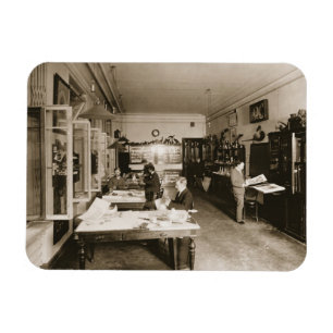 The Faberge Workshop (b/w photo) Magnet