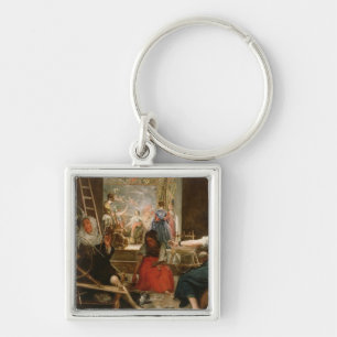 The Fable of Arachne, or The Spinners, c.1657 (oil Key Ring