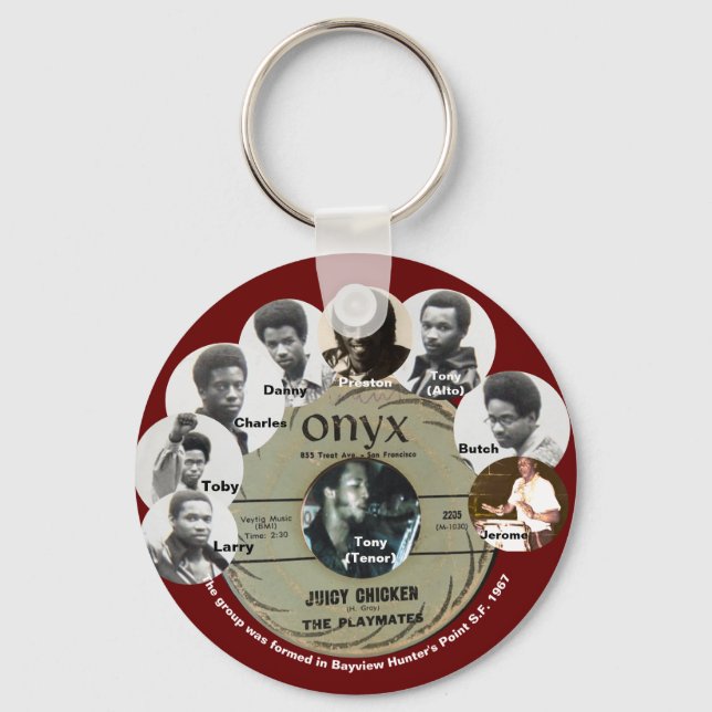 The Fabulous Playmates Key Ring (Front)